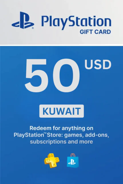 PlayStation Store 50 USD Gift Card (Kuwait) - Digital Code