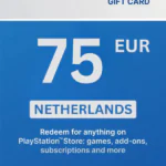 PlayStation Store 75 EUR Gift Card (Netherlands) - Digital Code