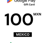 Google Play 100 MXN Gift Card (Mexico) - Digital Code