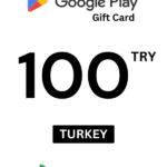 Google Play 100 TRY Gift Card (Turkey) - Digital Code