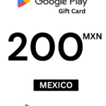 Google Play 200 MXN Gift Card (Mexico) - Digital Code