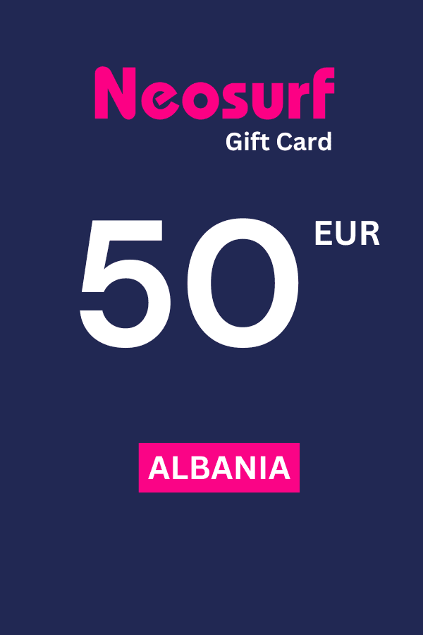 Neosurf 50 EUR Gift Card (Albania) - Digital Code - Image 1