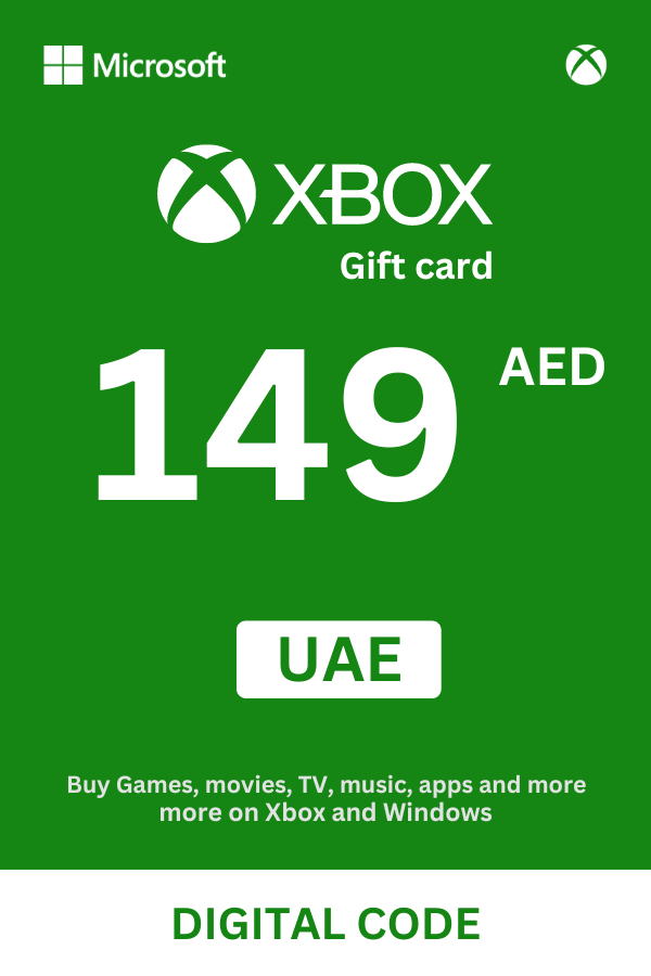 Xbox 149 AED Gift Card (United Arab Emirates) - Digital Code - Image 1