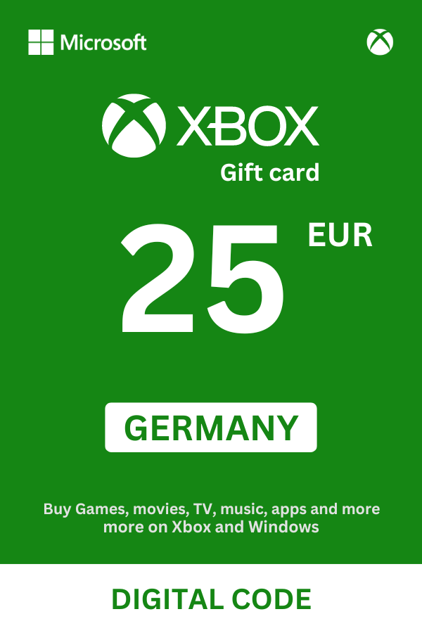 Xbox 25 EUR Gift Card (Germany) - Digital Code - Image 1