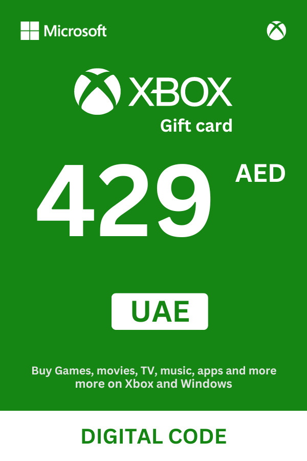 Xbox 429 AED Gift Card (United Arab Emirates) - Digital Code - Image 1