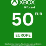 Xbox 50 EUR Gift Card (Europe) - Digital Code