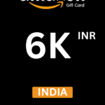 Amazon ₹6000 INR Gift Card (INDIA) - Digital Code