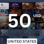 Steam Wallet 50 USD Gift Card (United States) - Digital Code