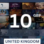 Steam Wallet £10 GBP Gift Card (United Kingdom) - Digital Code