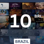 Steam Wallet R$10 BRL Gift Card (Brazil) - Digital Code