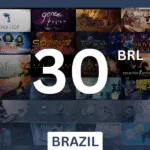 Steam Wallet R$30 BRL Gift Card (Brazil) - Digital Code
