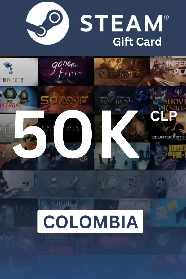 Steam Wallet 50000 COP Gift Card (Colombia) - Digital Code - Image 1